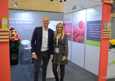 Mark and Tessa Weitjens with AgroCheck, providing credit information on companies in the worldwide horticulture industry.